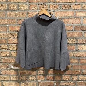 Woman’s Joseph Ribkoff Grey Sweater Size S